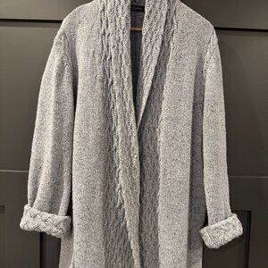 Light blue/gray Irish wool sweater
